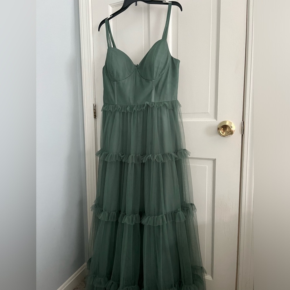 Revelery Rosemary Tulle Dress